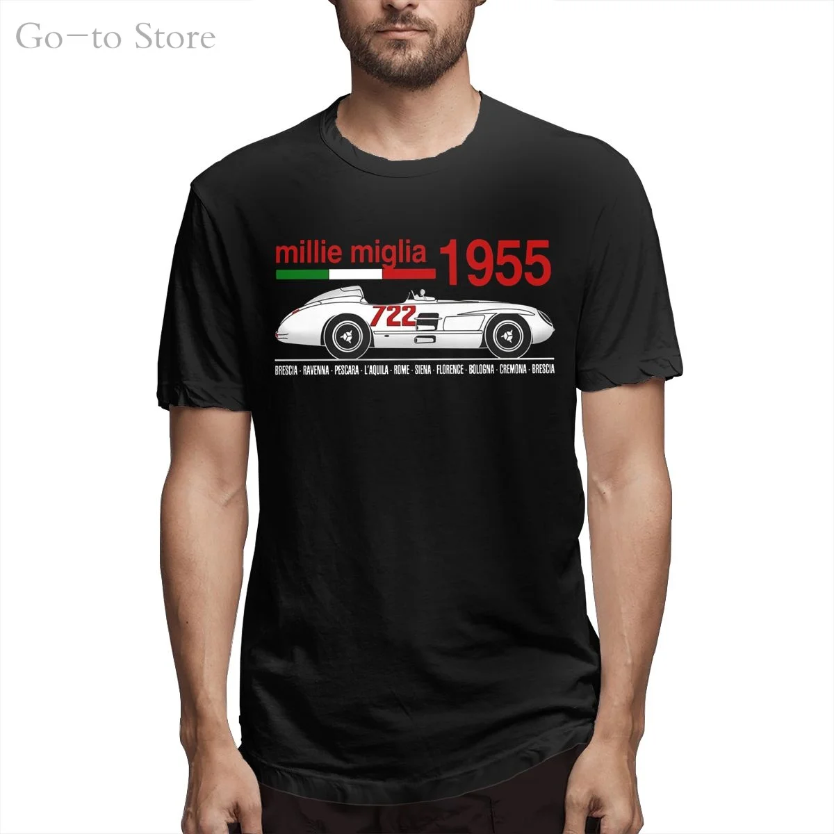 Classic Motorsport Mille Miglia 1955 Race Cool And Funny Short Sleeved Casual Fashion Cotton T-shirt
Classic Motorsport Mille Miglia 1955 Race Cool And Funny Short Sleeved Casual Fashion Cotton T-shirt