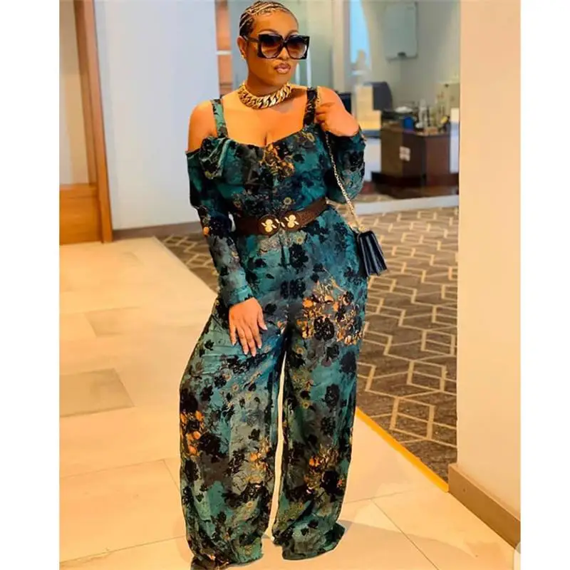 Tie Dye High Waist Wide Leg Pants Trousers Women Jumpsuits Outfits Off Shoulder Long Sleeve Elegant Fashion Sexy Rompers
Tie Dye High Waist Wide Leg Pants Trousers Women Jumpsuits Outfits Off Shoulder Long Sleeve Elegant Fashion Sexy Rompers