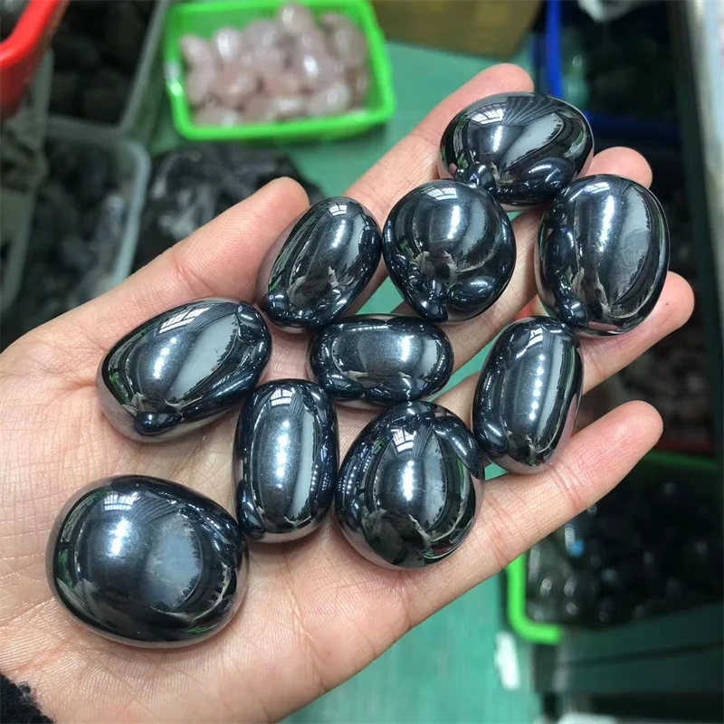 Terahertz Tumbled Stones Natural Quartz Crystal Healing Reiki Gemstones Home Decoration
Terahertz Tumbled Stones Natural Quartz Crystal Healing Reiki Gemstones Home Decoration