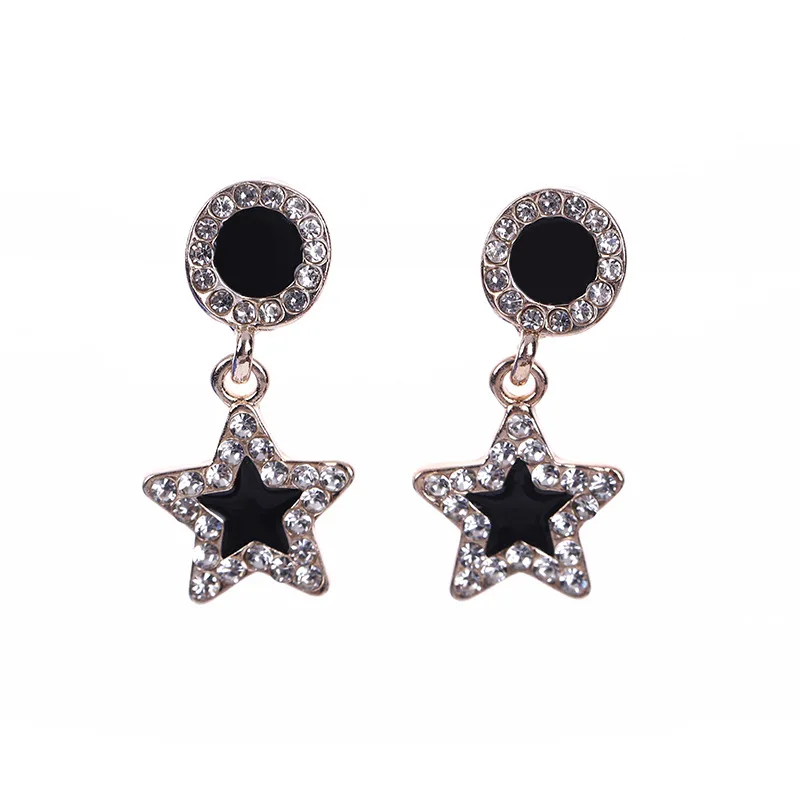 2021 Trendy 25 Silver Needle Star Black Zircon Party Korean Fashion Jewelry For Women Earrings Minimalism
2021 Trendy 25 Silver Needle Star Black Zircon Party Korean Fashion Jewelry For Women Earrings Minimalism