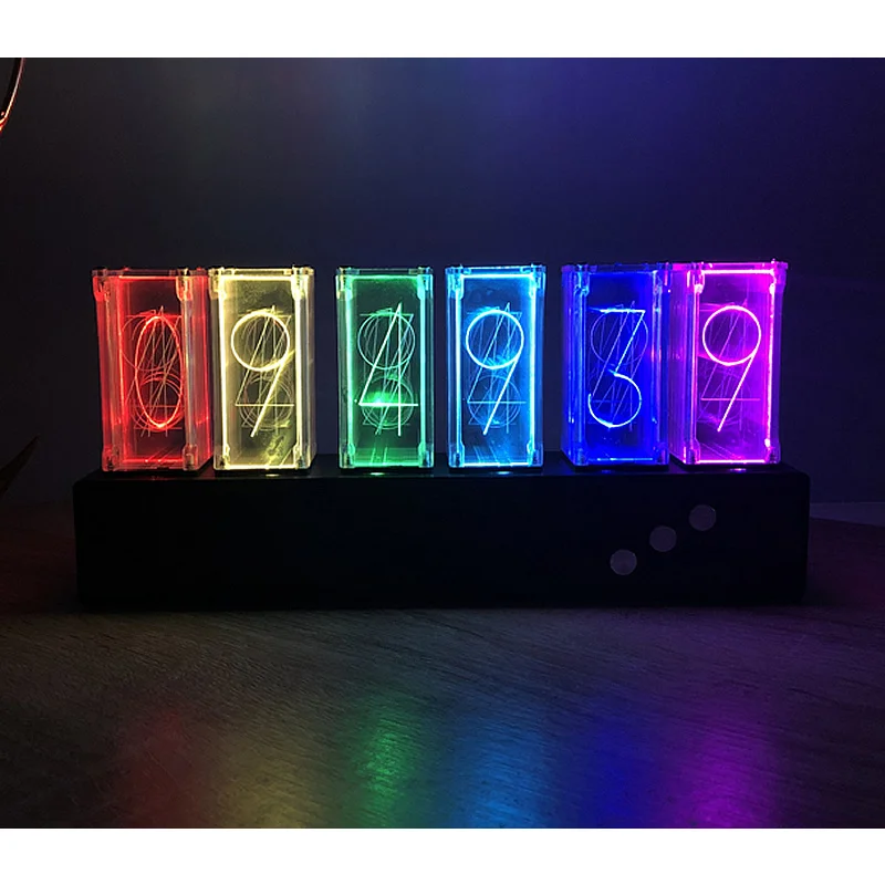 Светодиодная аналоговая светящаяся трубка RGB, Роскошные Настольные Креативные Часы для гостиной, настольная лампа для спальни, ночник для м...
Светодиодная аналоговая светящаяся трубка RGB, Роскошные Настольные Креативные Часы для гостиной, настольная лампа для спальни, ночник для м...