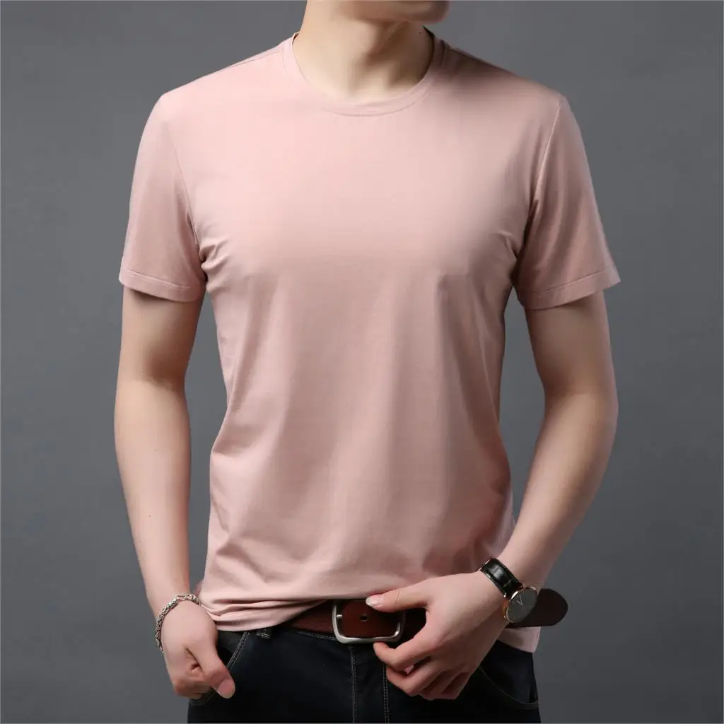 RTS Best Sales Cheap 100% Cotton 8 Soild Color Plain Basic Casual Slim Fit Short Sleeve Men's T-shirts
RTS Best Sales Cheap 100% Cotton 8 Soild Color Plain Basic Casual Slim Fit Short Sleeve Men's T-shirts