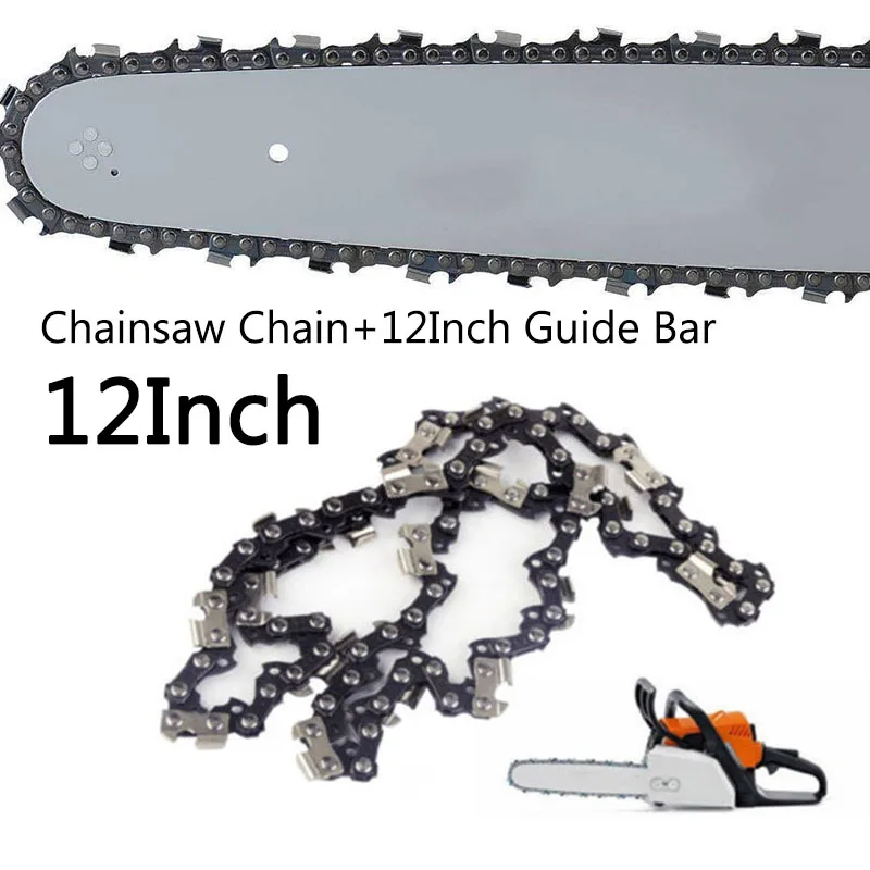 12 Chainsaw Guide Bar + 3/8 LP 50DL Saw Chain Set For STIHL MS170 MS180 MS181 For Cutting Construction Lumber Woodworking Tool
12 Chainsaw Guide Bar + 3/8 LP 50DL Saw Chain Set For STIHL MS170 MS180 MS181 For Cutting Construction Lumber Woodworking Tool