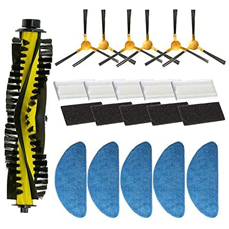 Replacement Parts Side Brush Filter Mop Roller Brush for Mamibot Exvac660 Robot Vacuum Cleaner Accessory Replacement Kit
Replacement Parts Side Brush Filter Mop Roller Brush for Mamibot Exvac660 Robot Vacuum Cleaner Accessory Replacement Kit