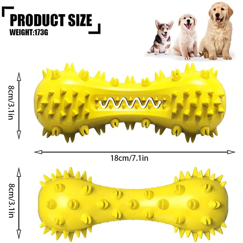 Silicon Pet Dog Squeaky Chew Toys Aggressive Chewer Indestructible Tough Rubber Bone for Pets
Silicon Pet Dog Squeaky Chew Toys Aggressive Chewer Indestructible Tough Rubber Bone for Pets