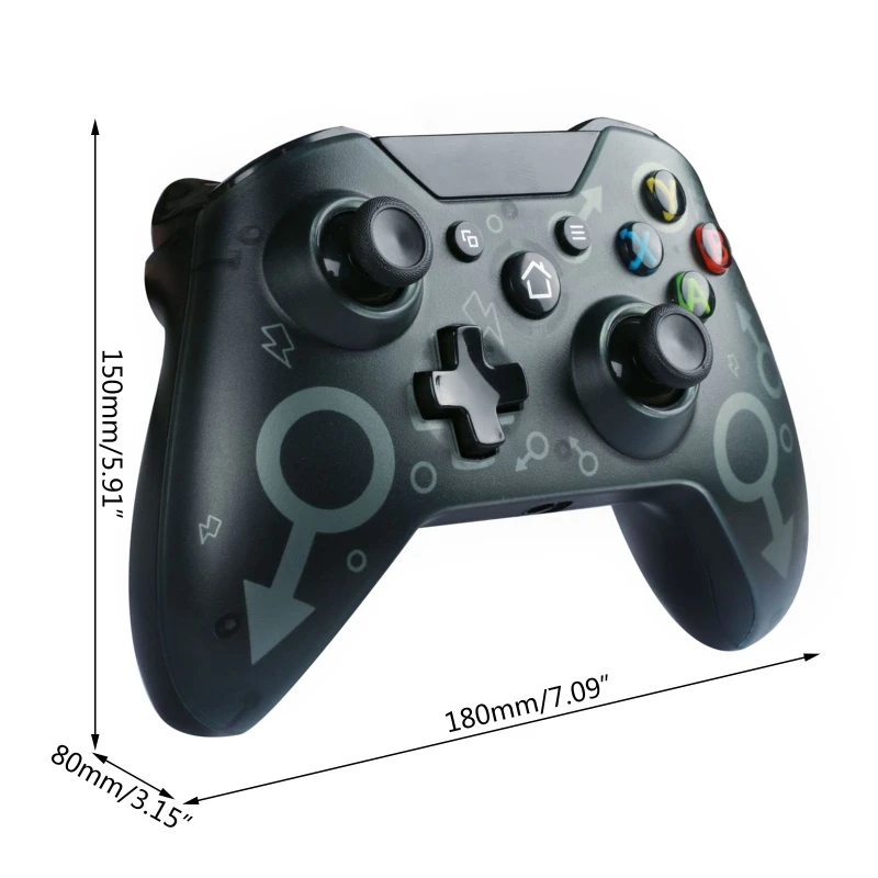 2.4GHz Wireless Game Controller Joystick Gamepad Vibration for PS4 PS3 Win7/8/10
2.4GHz Wireless Game Controller Joystick Gamepad Vibration for PS4 PS3 Win7/8/10
