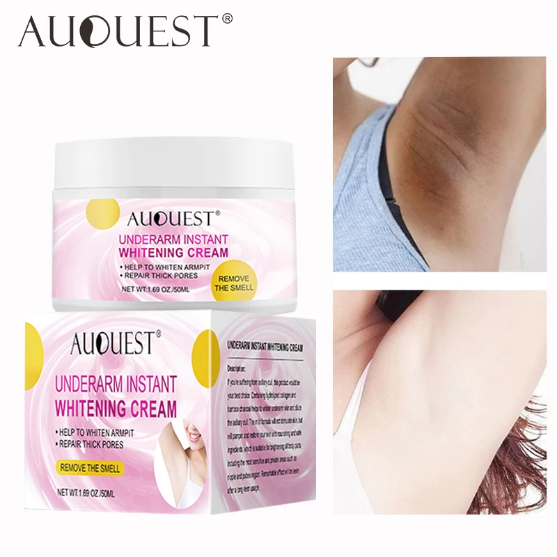 AUQUEST Body Whitening Cream Underarm Armpit Knee Dark Spot Cream Skin Brighten Moisturizing Body Care Cosmetics for Women Men
AUQUEST Body Whitening Cream Underarm Armpit Knee Dark Spot Cream Skin Brighten Moisturizing Body Care Cosmetics for Women Men