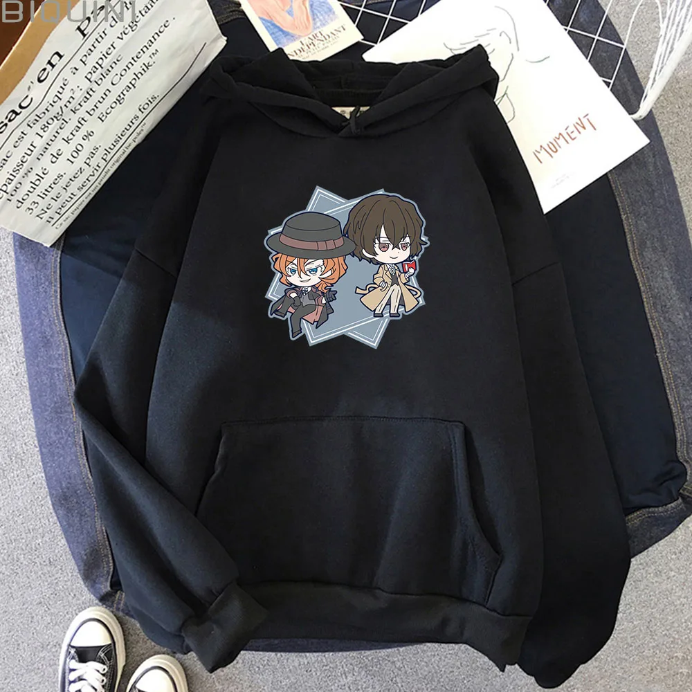 Bungo Stray Dogs Hoodie Japanese Anime Chuuya Nakahara Dazai Hoody New Women Hip Hop Harajuku Long Sleeve Sweatshirts Streetwear
Bungo Stray Dogs Hoodie Japanese Anime Chuuya Nakahara Dazai Hoody New Women Hip Hop Harajuku Long Sleeve Sweatshirts Streetwear