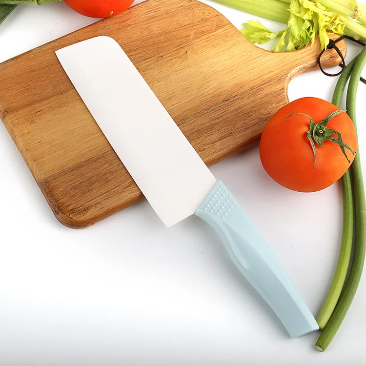 7 Inch Ceramic Kitchen Knife Chef knives Cooking Meat Cleaver non-slip Handle Durable Knive 1pcs
7 Inch Ceramic Kitchen Knife Chef knives Cooking Meat Cleaver non-slip Handle Durable Knive 1pcs