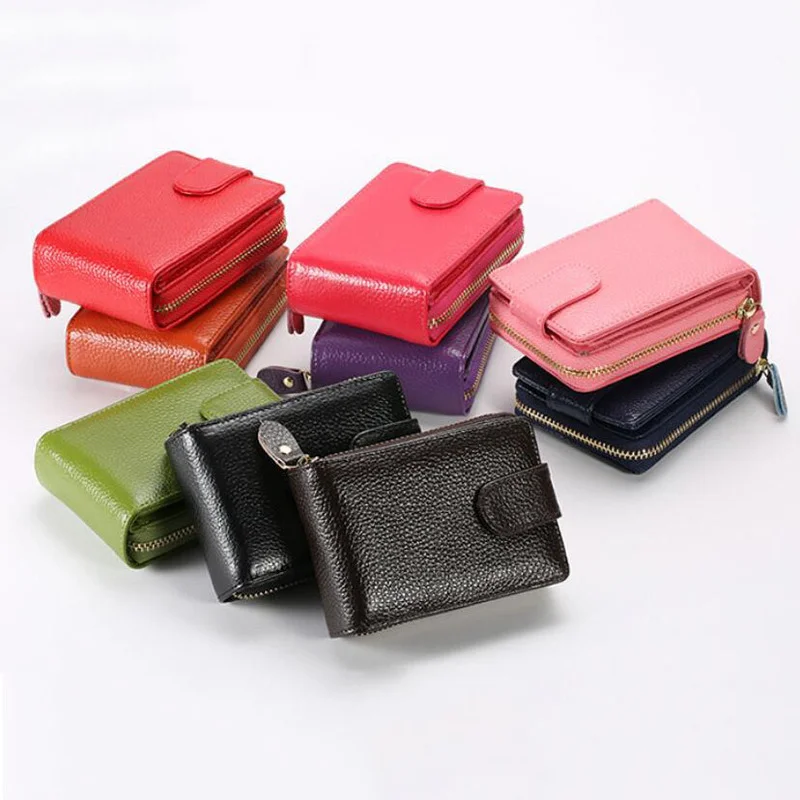 Vintage Genuine Leather Women Men Wallet Credit Card Holder RFID Blocking Zipper Money Pouch Passport Cover Protect Case Purse
Vintage Genuine Leather Women Men Wallet Credit Card Holder RFID Blocking Zipper Money Pouch Passport Cover Protect Case Purse