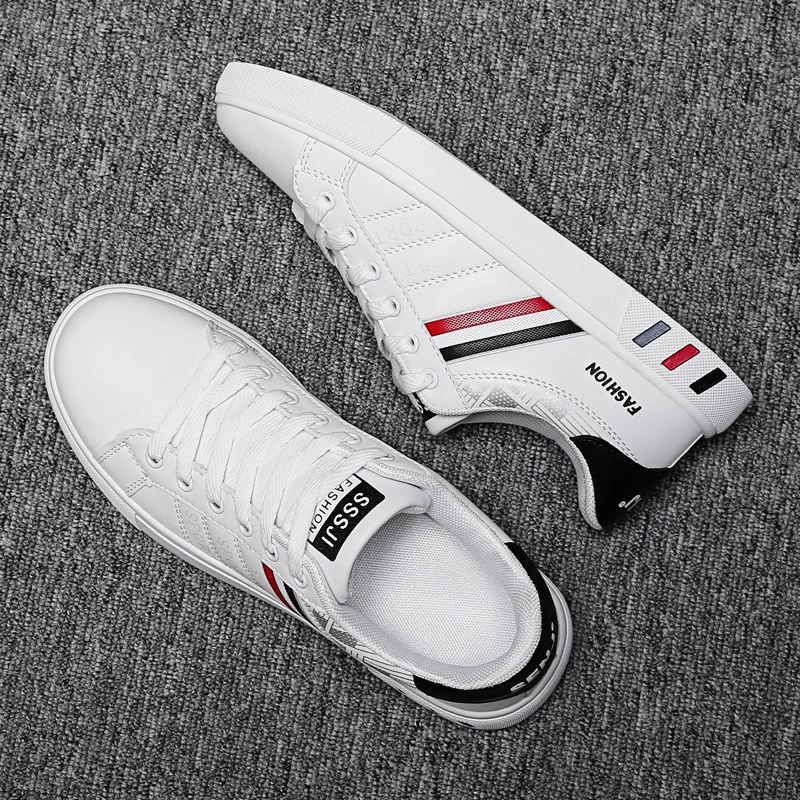 2021 Men's Casual Shoes Lightweight Breathable Men Shoes Flat Lace-up Tenis Masculino Men Sneakers White Business Travel Shoes
2021 Men's Casual Shoes Lightweight Breathable Men Shoes Flat Lace-up Tenis Masculino Men Sneakers White Business Travel Shoes