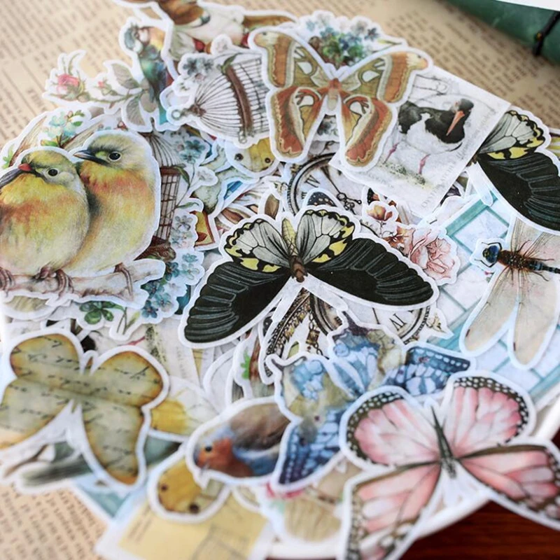 60pcs/pack Vintage Flower Stickers Scrapbooking Kawaii DIY Decoration Stick Label Cute Sticker Journal Stickers Kawaii Supplies
60pcs/pack Vintage Flower Stickers Scrapbooking Kawaii DIY Decoration Stick Label Cute Sticker Journal Stickers Kawaii Supplies