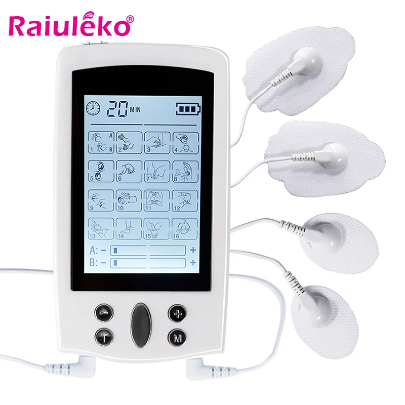 16 Modes Electronic Pulse Massager EMS Muscle Stimulator Therapy Massager Pulse Tens Acupuncture Body Massager Pain Relief New
16 Modes Electronic Pulse Massager EMS Muscle Stimulator Therapy Massager Pulse Tens Acupuncture Body Massager Pain Relief New