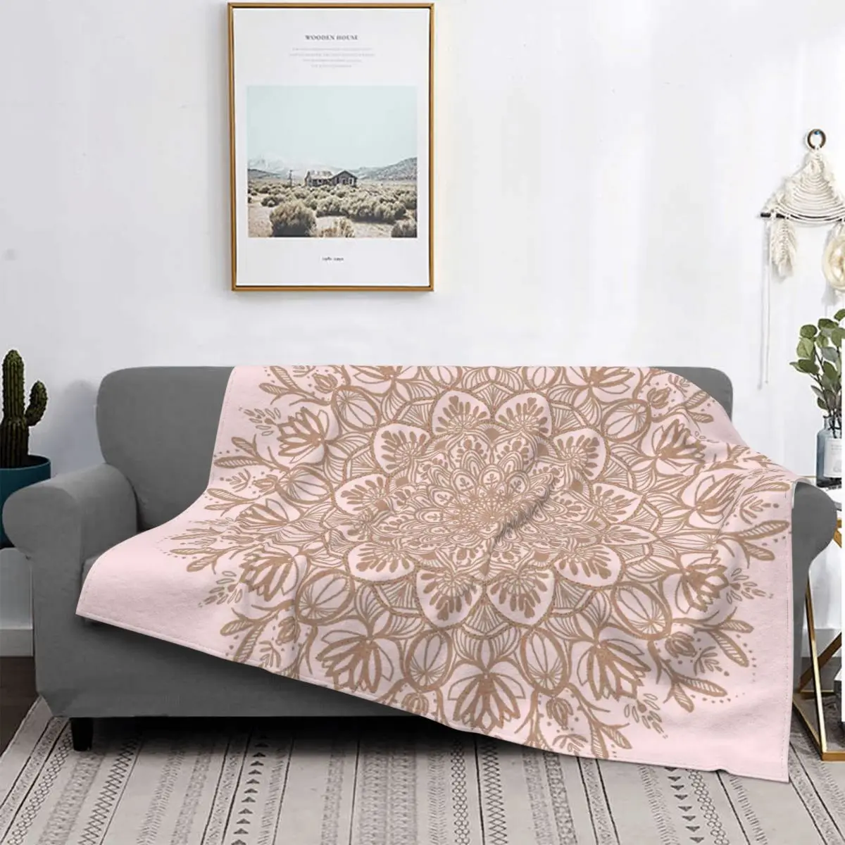 

Manta de Mandala бежевый y oro rosa, colcha a cuadros para cama, toalla de playa, manta термическая, ropa de cama y fundas