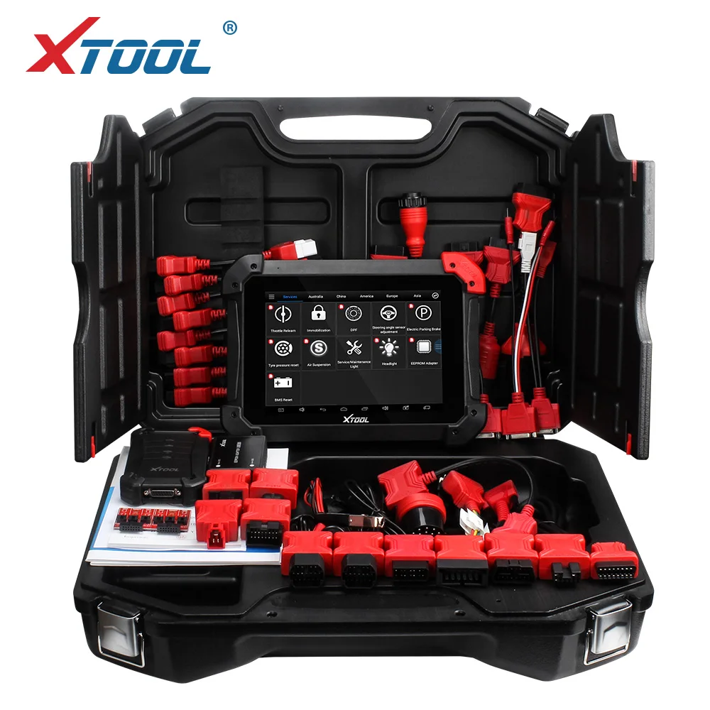 Автомобильный диагностический инструмент XTOOL PS90, OBD2, с программатором ключей, поддержка нескольких моделей автомобилей, Wi-Fi/BT, Полная диагно...
Автомобильный диагностический инструмент XTOOL PS90, OBD2, с программатором ключей, поддержка нескольких моделей автомобилей, Wi-Fi/BT, Полная диагно...