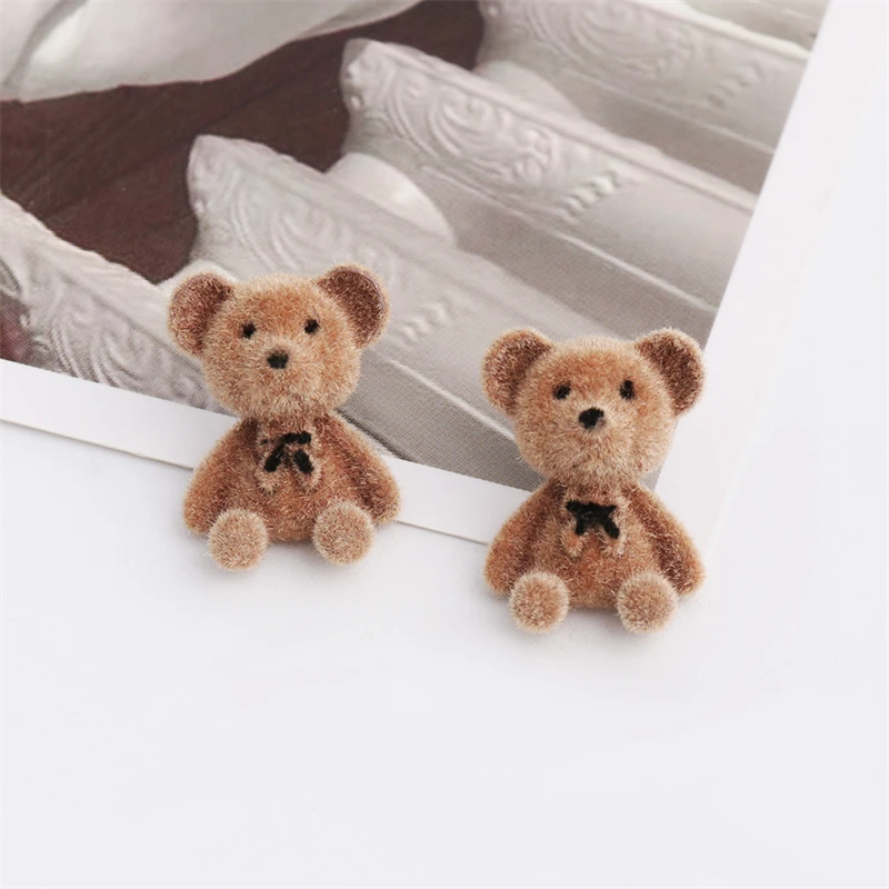 Flocking Bears Stud Earrings for Women Girls 2021 New Cute Animal Party Birthday Gifts Fashion Jewelry Beauty Earring
Flocking Bears Stud Earrings for Women Girls 2021 New Cute Animal Party Birthday Gifts Fashion Jewelry Beauty Earring