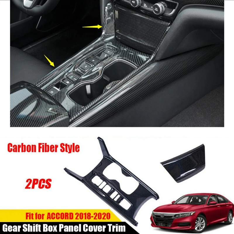 New for Honda Accord 2018-2021 ABS Carbon Fiber Center Console Gear Shift Box Panel Cover Trim
New for Honda Accord 2018-2021 ABS Carbon Fiber Center Console Gear Shift Box Panel Cover Trim