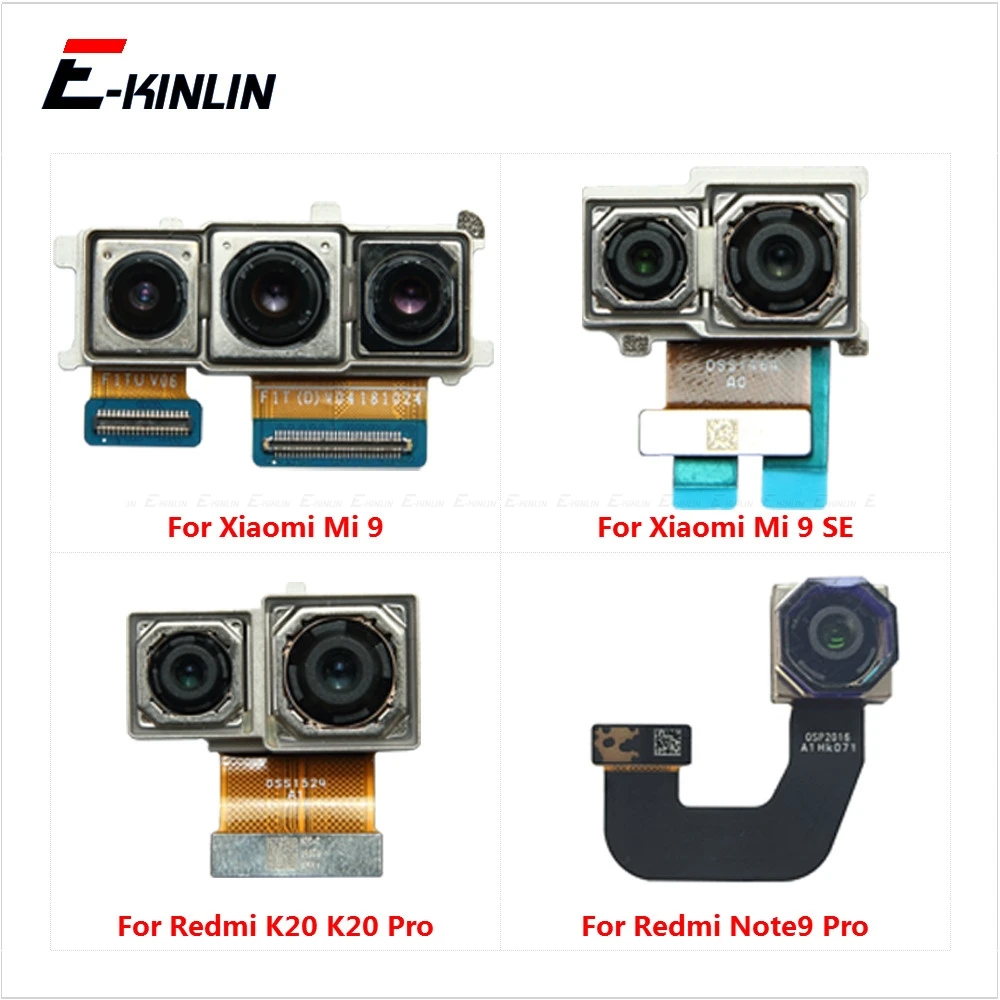 

Rear Back Main Front Facing Selfie Camera For Xiaomi Mi 9T 9 SE Redmi K20 Note 9 Pro Small Module Ribbon Flex Cable