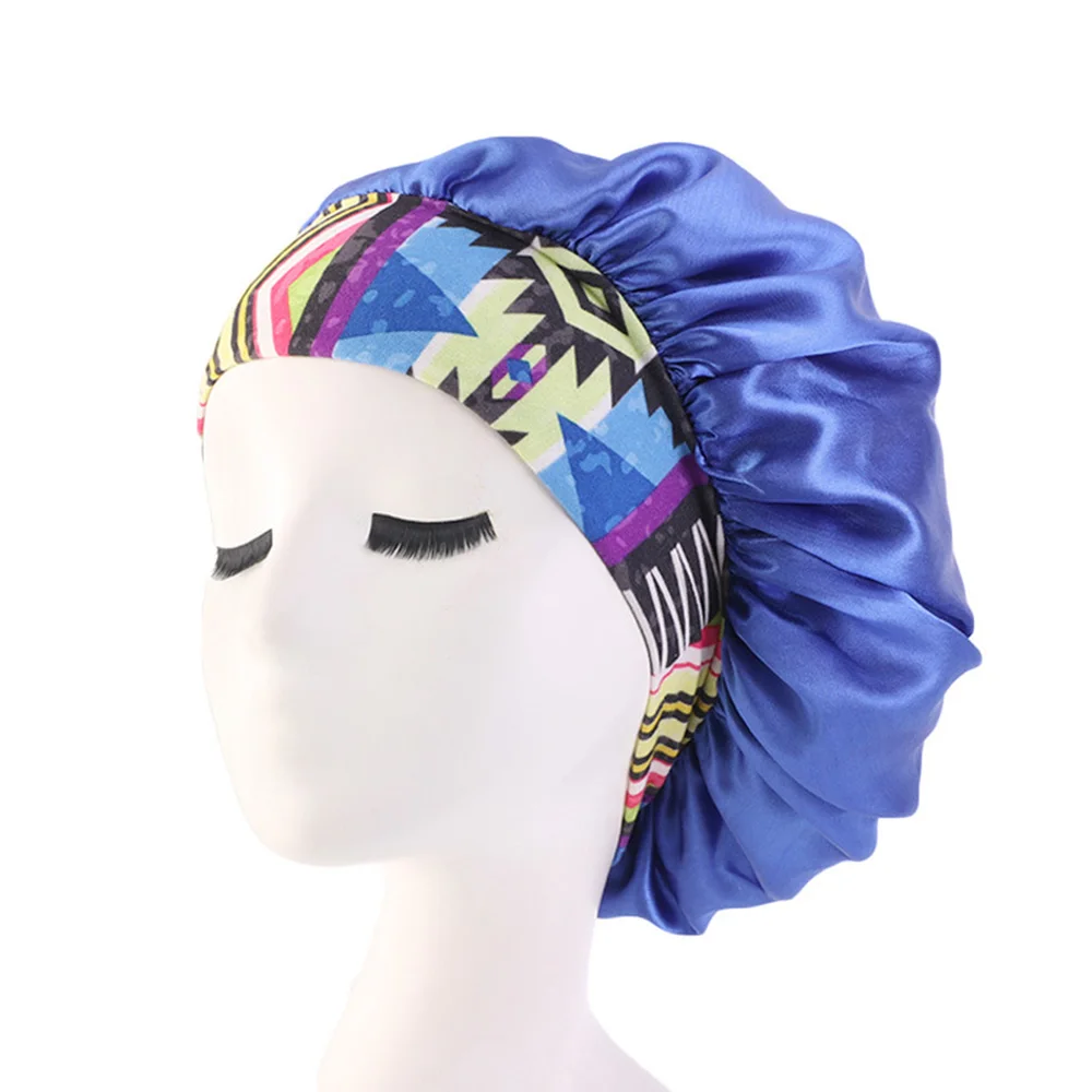 Women Floral Satin Night Sleep Bath Cap Bonnet Hair Care Hat Head Wrap Hairdressing Cap Hair Styling Accessories Droship
Women Floral Satin Night Sleep Bath Cap Bonnet Hair Care Hat Head Wrap Hairdressing Cap Hair Styling Accessories Droship