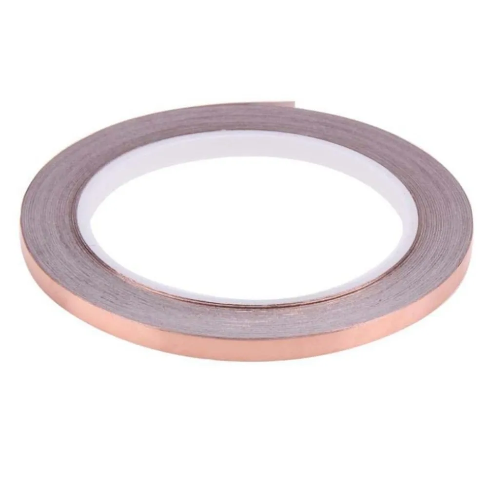 5Pcs Single Side Conductive Copper Adhesive Foil Tape Heat Resist Tapes 6mmx20m For Electric Guitar Copper Foil Tape Accessories
5Pcs Single Side Conductive Copper Adhesive Foil Tape Heat Resist Tapes 6mmx20m For Electric Guitar Copper Foil Tape Accessories