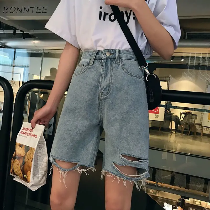 Shorts Women Holes Retro Trendy Elegant All-match High-quality Korean Style Loose Leisure Daily Womens Female Lovely Simple 2020
Shorts Women Holes Retro Trendy Elegant All-match High-quality Korean Style Loose Leisure Daily Womens Female Lovely Simple 2020
