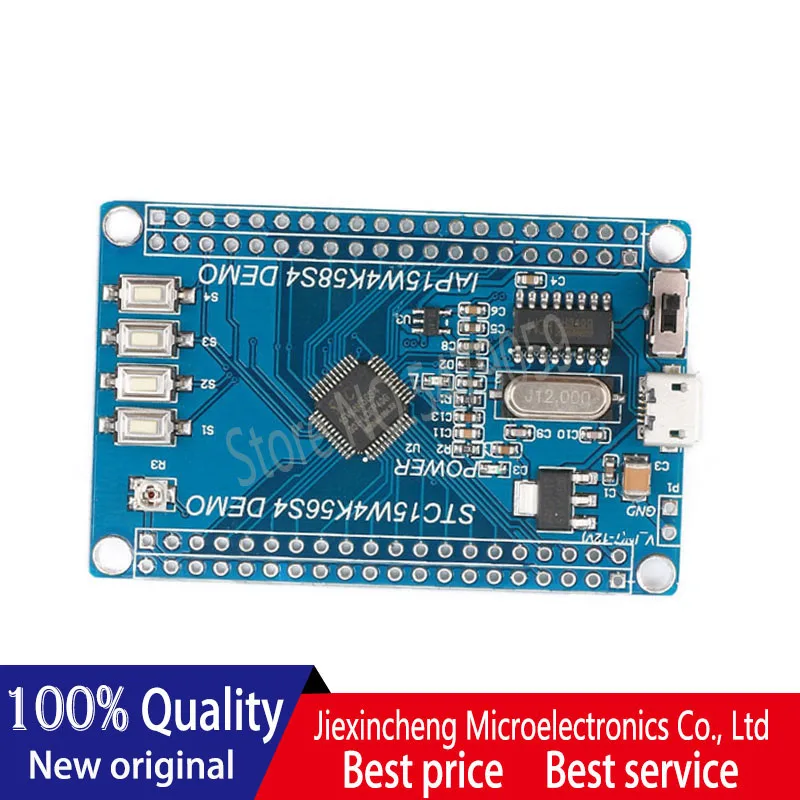STC15W4K56S4 Core Board 51 Single Chip Minimum System Board 1T Cycle Support Serial Port UART 100% New original 
STC15W4K56S4 Core Board 51 Single Chip Minimum System Board 1T Cycle Support Serial Port UART 100% New original