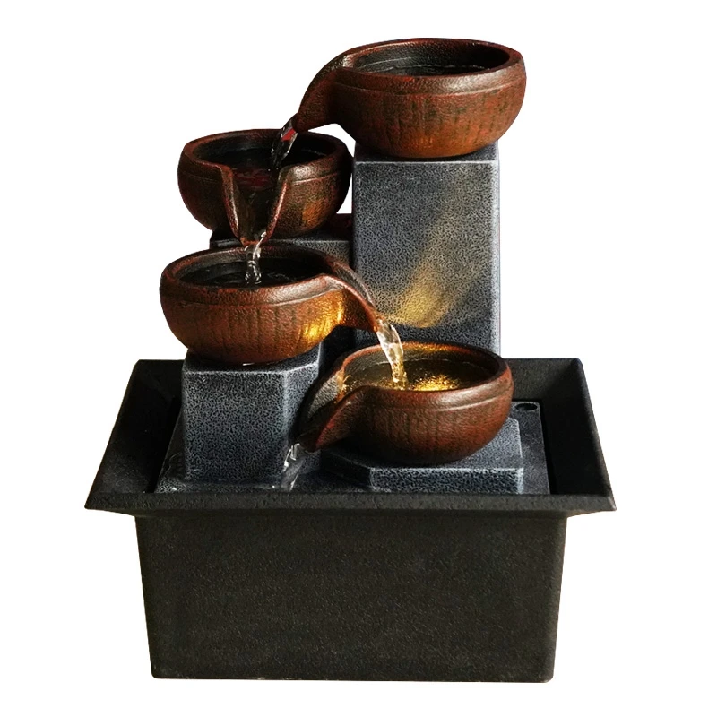 Tabletop Fountain Ornaments Home Gardening Decoration Rockery Water Fountain Crafts Gifts Desktop Decorations
Tabletop Fountain Ornaments Home Gardening Decoration Rockery Water Fountain Crafts Gifts Desktop Decorations