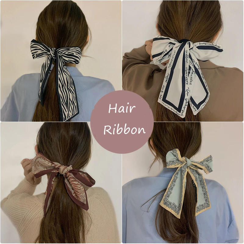 Multi-purpose Hair Ribbon French Head Band Ins Silk Scarf Bow Cravat Satin Bun Holder MC045
Multi-purpose Hair Ribbon French Head Band Ins Silk Scarf Bow Cravat Satin Bun Holder MC045