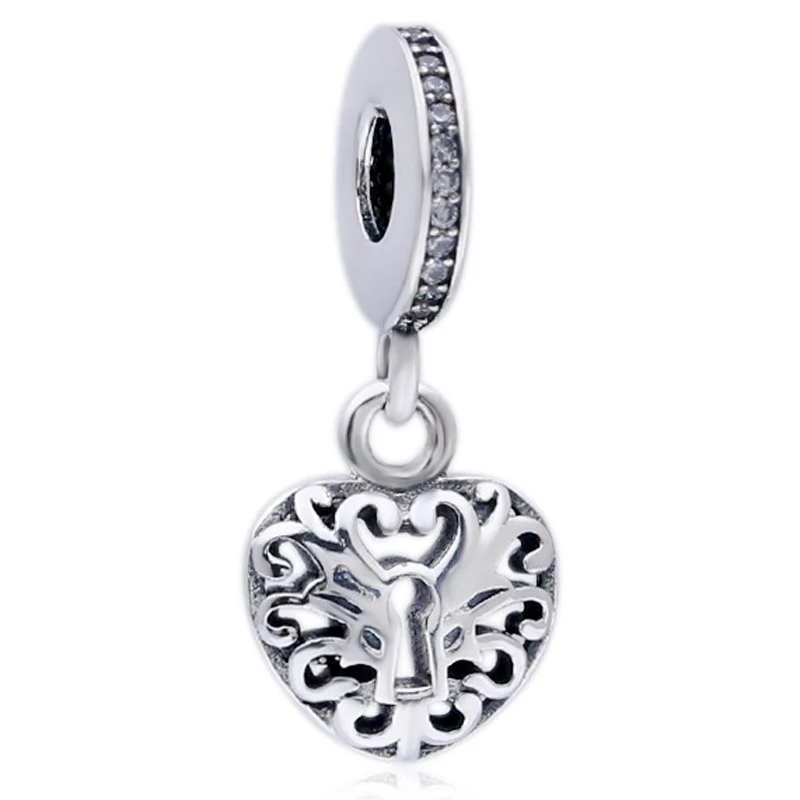 Original Vintage Openwork Intricate Heart Lock Pendant Beads Fit 925 Sterling Silver Charm Bracelet Bangle DIY Jewelry
Original Vintage Openwork Intricate Heart Lock Pendant Beads Fit 925 Sterling Silver Charm Bracelet Bangle DIY Jewelry