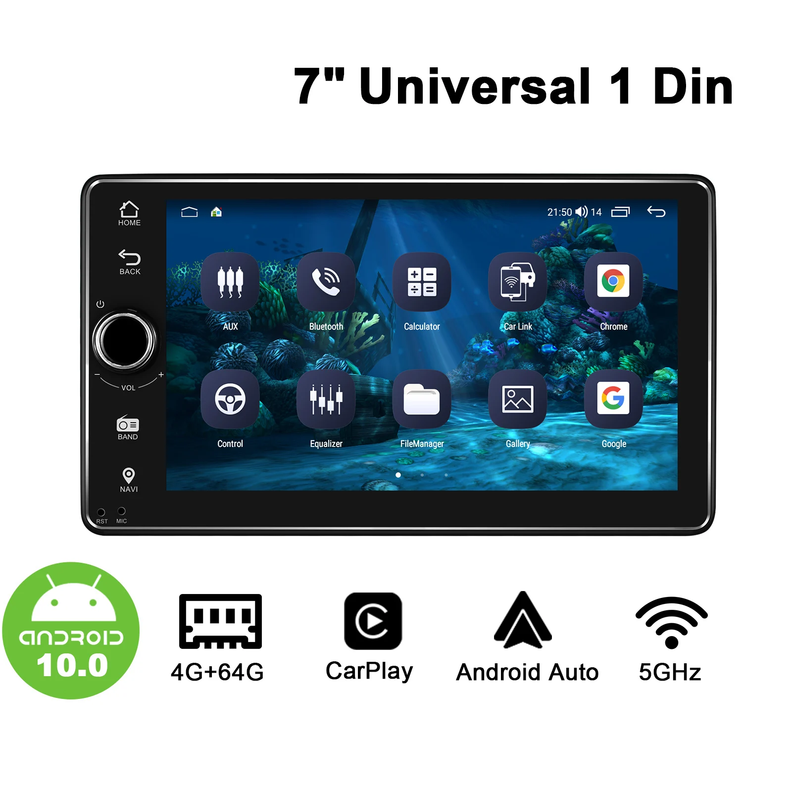 Android 10.0 head unit 7 Inch Single Din Universal Car Radio Player 1280*720 IPS Octa Core Carplay Android Auto Fast Foot
Android 10.0 head unit 7 Inch Single Din Universal Car Radio Player 1280*720 IPS Octa Core Carplay Android Auto Fast Foot