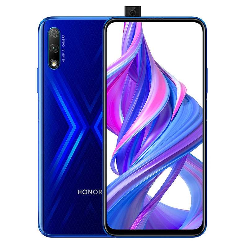 Оригинальный мобильный телефон Honor 9x Pro Kirin 810 Android 9 0 4 Гб 6 ГБ 8 64 128 256 ПЗУ