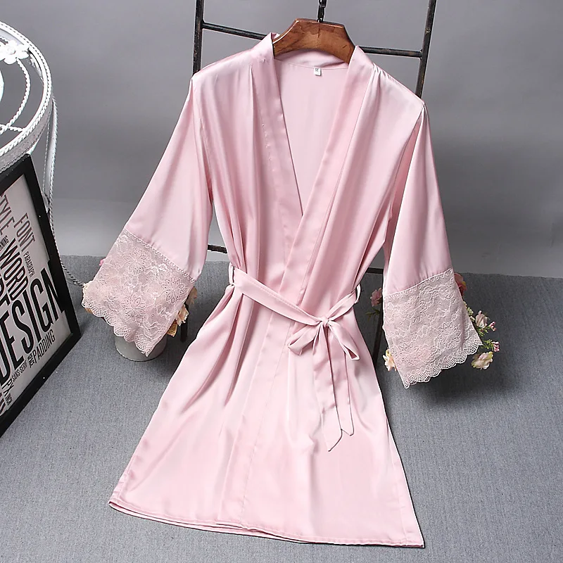 Ladies Spring Summer Autumn Loose Large Size Casual Nightgown Simulation Silk Satin Chiffon Bathrobe Robe Wedding Morning Robe
Ladies Spring Summer Autumn Loose Large Size Casual Nightgown Simulation Silk Satin Chiffon Bathrobe Robe Wedding Morning Robe