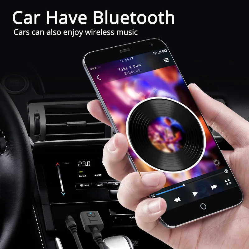 Автомобильный приемник с разъемом 3 5 мм USB Power V5.0 Bluetooth | Электроника