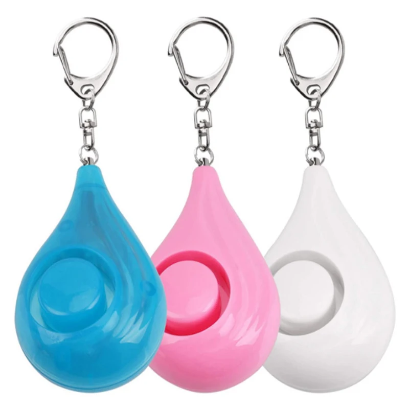 Personal Alarm Water Drop Type Lady Anti-pervert Alarm ABS 125DB Material Keychain Alarm
Personal Alarm Water Drop Type Lady Anti-pervert Alarm ABS 125DB Material Keychain Alarm