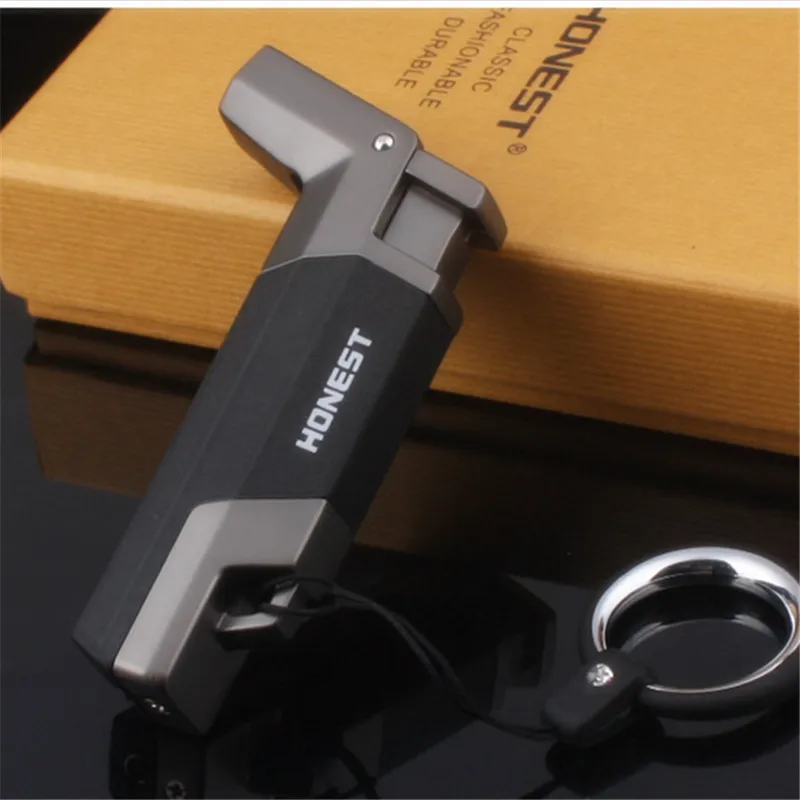 New Elbow Torch Turbo Lighter gas Lighter Blue Flame Spray Gun Electronic Lighter 1300C Butane Lighted Cigar Lighters Men Gift
New Elbow Torch Turbo Lighter gas Lighter Blue Flame Spray Gun Electronic Lighter 1300C Butane Lighted Cigar Lighters Men Gift