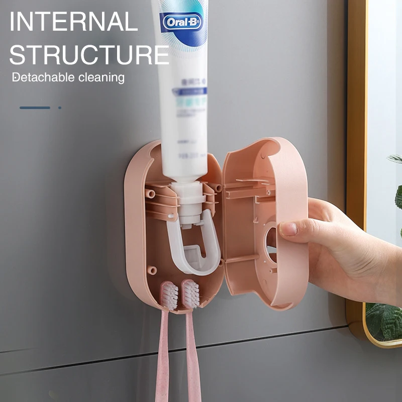 Automatic Squeezing Tooth Cream Wall-Mounted Punching Hose Paste an Extruder Bathroom Artifact
Automatic Squeezing Tooth Cream Wall-Mounted Punching Hose Paste an Extruder Bathroom Artifact