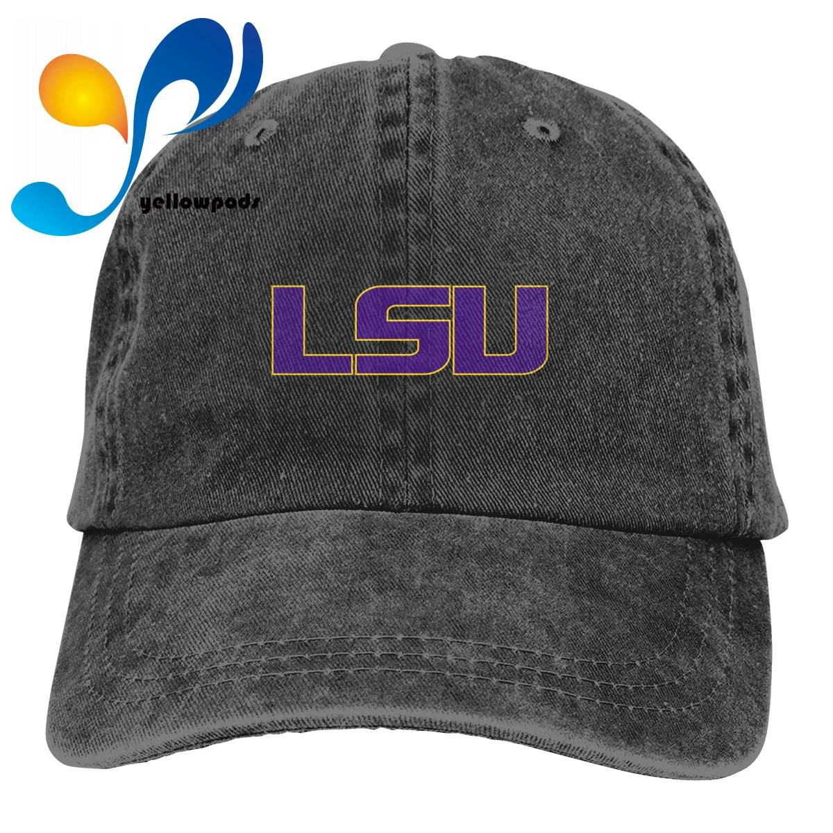 Washed Wave Dad Hat LSU Cotton Baseball Cap Hip Hop Cap Snapback Hat University Sports Cap
Washed Wave Dad Hat LSU Cotton Baseball Cap Hip Hop Cap Snapback Hat University Sports Cap