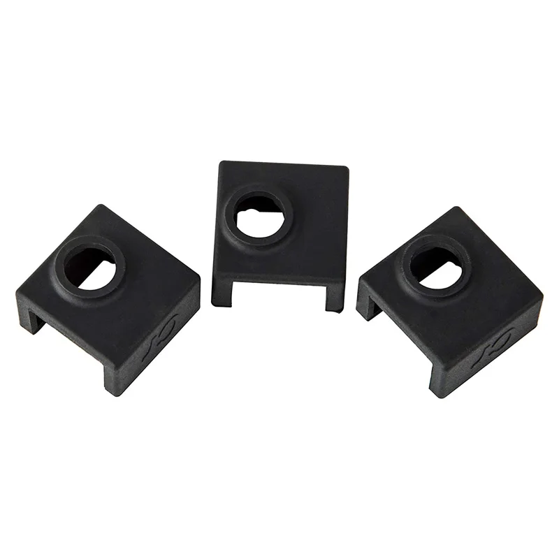 3Pack 3D Printer Heater Block Silicone Cover MK7/MK8/MK9 Hotend for Creality CR-10,10S,S4,S5,Ender 3, Ender 3 Pro,ANET A8
3Pack 3D Printer Heater Block Silicone Cover MK7/MK8/MK9 Hotend for Creality CR-10,10S,S4,S5,Ender 3, Ender 3 Pro,ANET A8