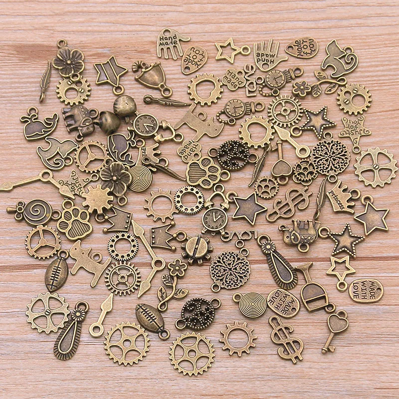 40PCS Mix Color MINI Size Random Alloy Animal Plant Heart Star Charm Mechanical Steampunk Cogs & Gears Diy Accessories Drop Ship
40PCS Mix Color MINI Size Random Alloy Animal Plant Heart Star Charm Mechanical Steampunk Cogs & Gears Diy Accessories Drop Ship