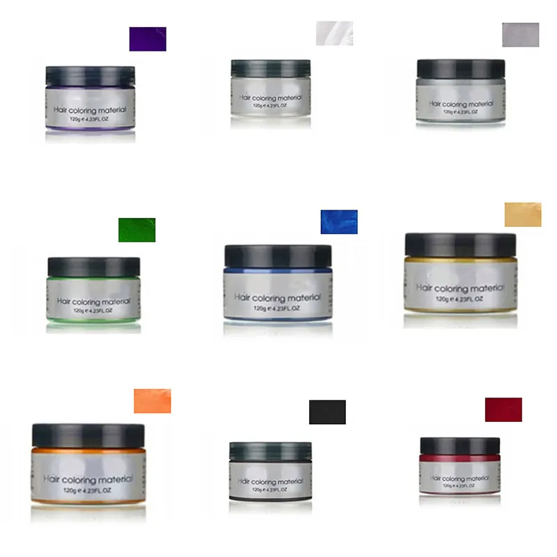 Temporary Hair Color Wax Hairstyle Pomade Cream Disposable Hair Dye Hair Styling Wax for Men and Women 4.23 oz SK88
Temporary Hair Color Wax Hairstyle Pomade Cream Disposable Hair Dye Hair Styling Wax for Men and Women 4.23 oz SK88