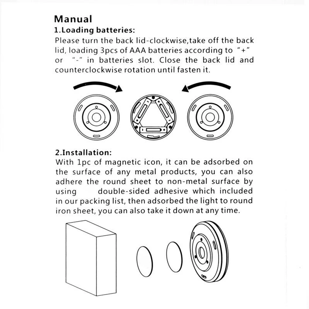 Wireless Press Button Type LED Night Light Cabinet Stairs Wardrobe Bathroom Lamp
Wireless Press Button Type LED Night Light Cabinet Stairs Wardrobe Bathroom Lamp