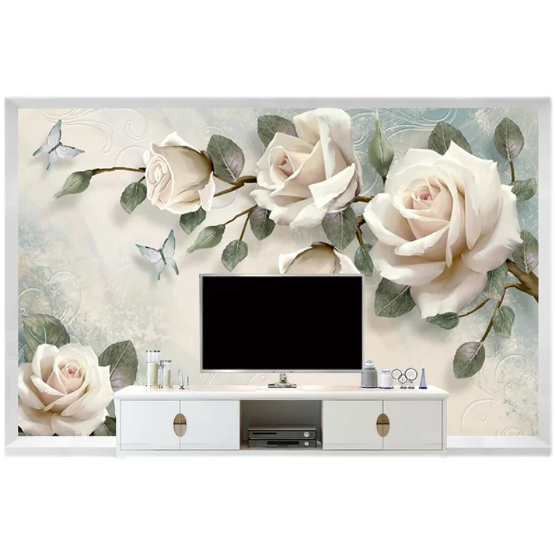 Nordic TV background wall paper living room bedroom decoration paper household atmospheric mural film television cloth
Nordic TV background wall paper living room bedroom decoration paper household atmospheric mural film television cloth