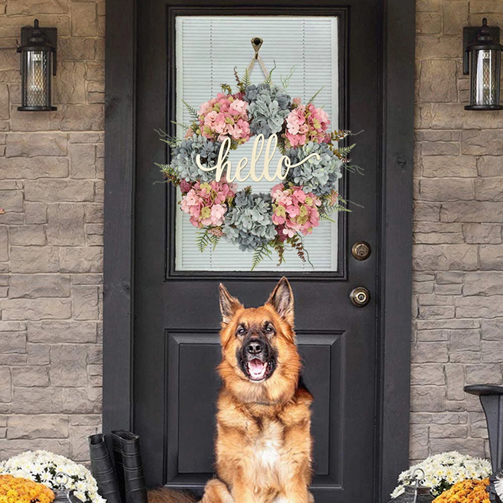 Круглый Гортензия венок гирлянда для передней двери Домашняя вечеринка, праздник Декор
Круглый Гортензия венок гирлянда для передней двери Домашняя вечеринка, праздник Декор