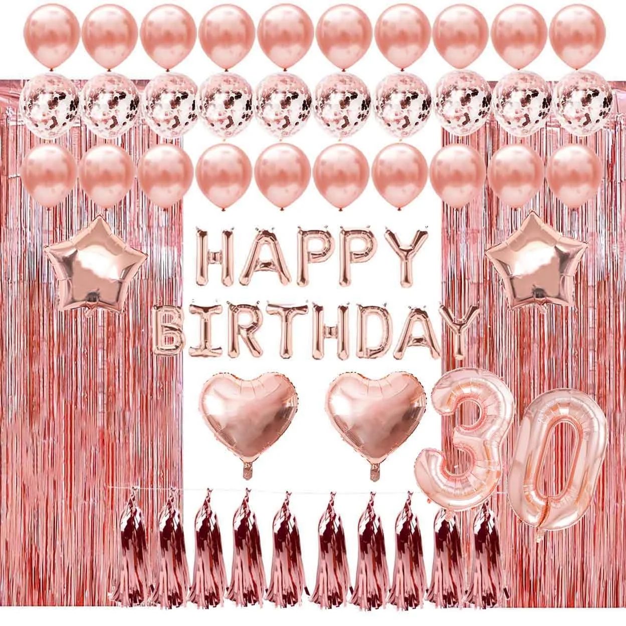 Happy Birthday Letter Foil Balloons Adults Women Party Decoration 1st Baby Girl 1 2 3 4 10 26 30 40 50 Years Old
Happy Birthday Letter Foil Balloons Adults Women Party Decoration 1st Baby Girl 1 2 3 4 10 26 30 40 50 Years Old