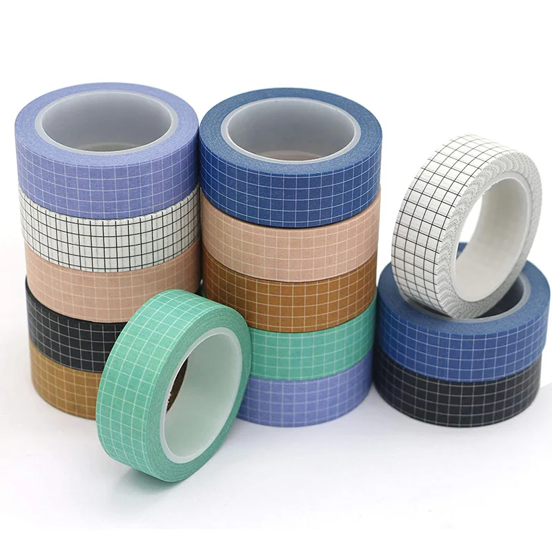 Washi Tape Set,Grid Washi Masking Decorative Tapes 33 Feet Per Roll for DIY Decor Scrapbooking Tape(14 Rolls)
Washi Tape Set,Grid Washi Masking Decorative Tapes 33 Feet Per Roll for DIY Decor Scrapbooking Tape(14 Rolls)