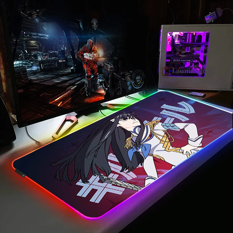 Игровой коврик Kill La Kill, коврики для мыши и мыши Xl, коврик для мыши, Настольный коврик Rgb, большой игровой коврик с подсветкой и светодиодной по...
Игровой коврик Kill La Kill, коврики для мыши и мыши Xl, коврик для мыши, Настольный коврик Rgb, большой игровой коврик с подсветкой и светодиодной по...