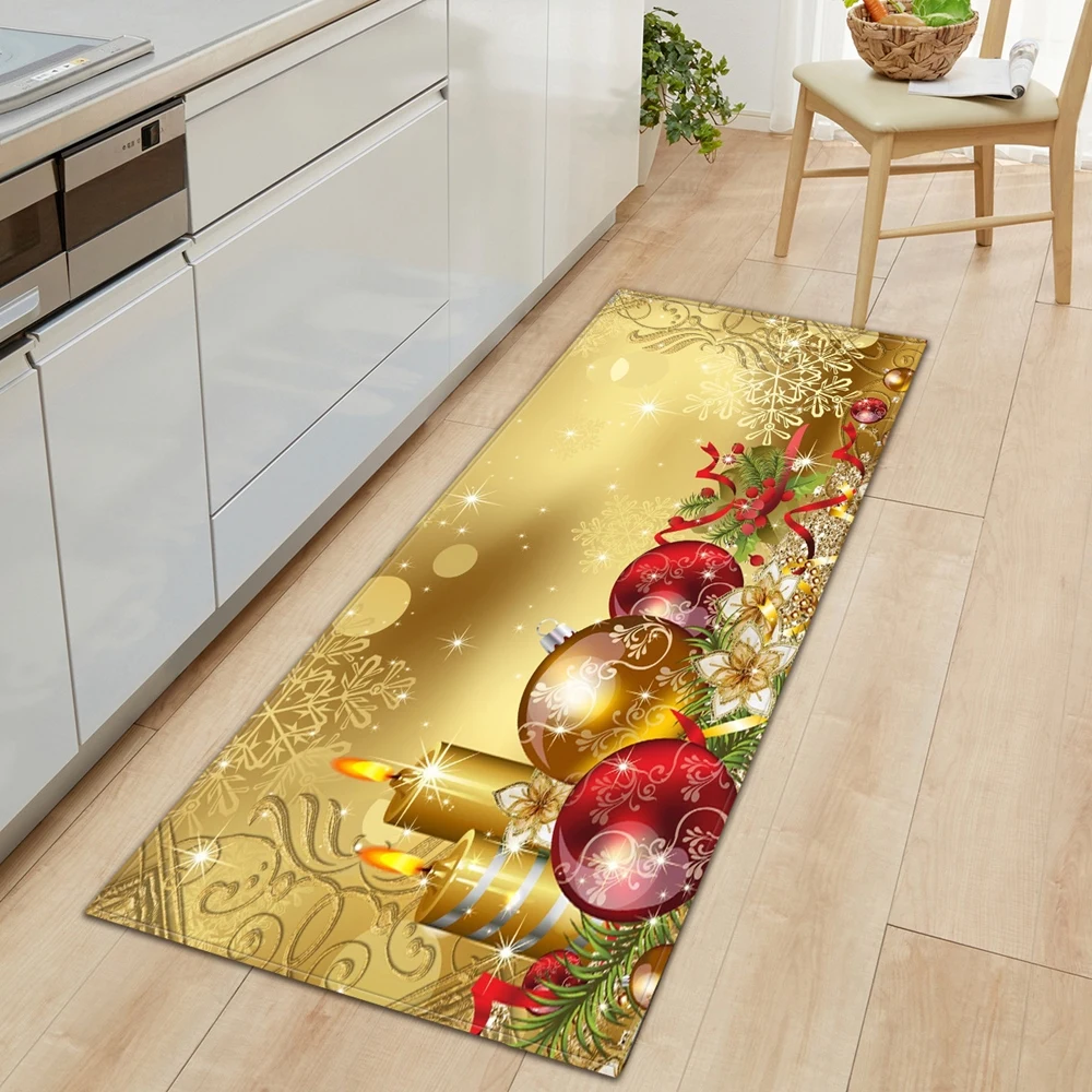 Kitchen Carpet Christmas Decoration Mat In The Bathroom Doormat Entrance Bedroom Hallway Tatami Balcony Anti-Slip Floor Long Rug
Kitchen Carpet Christmas Decoration Mat In The Bathroom Doormat Entrance Bedroom Hallway Tatami Balcony Anti-Slip Floor Long Rug