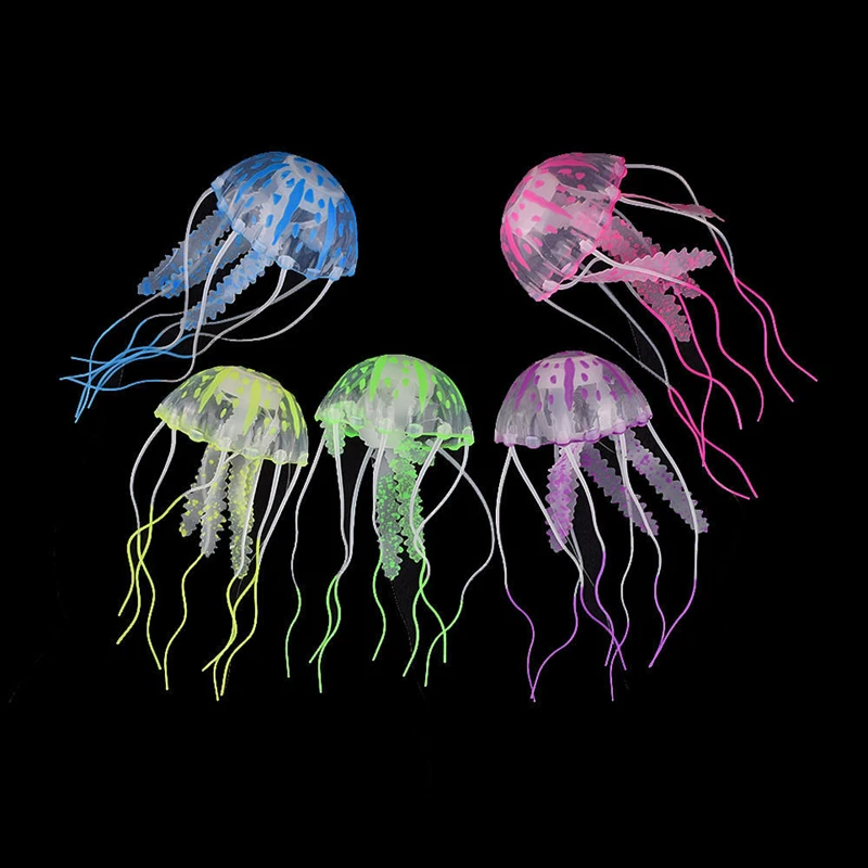 Artificial Swim Glowing Effect Jellyfish Aquarium Decoration Fish Tank Underwater Live Plant Luminous Ornament Aquatic Landscape
Artificial Swim Glowing Effect Jellyfish Aquarium Decoration Fish Tank Underwater Live Plant Luminous Ornament Aquatic Landscape