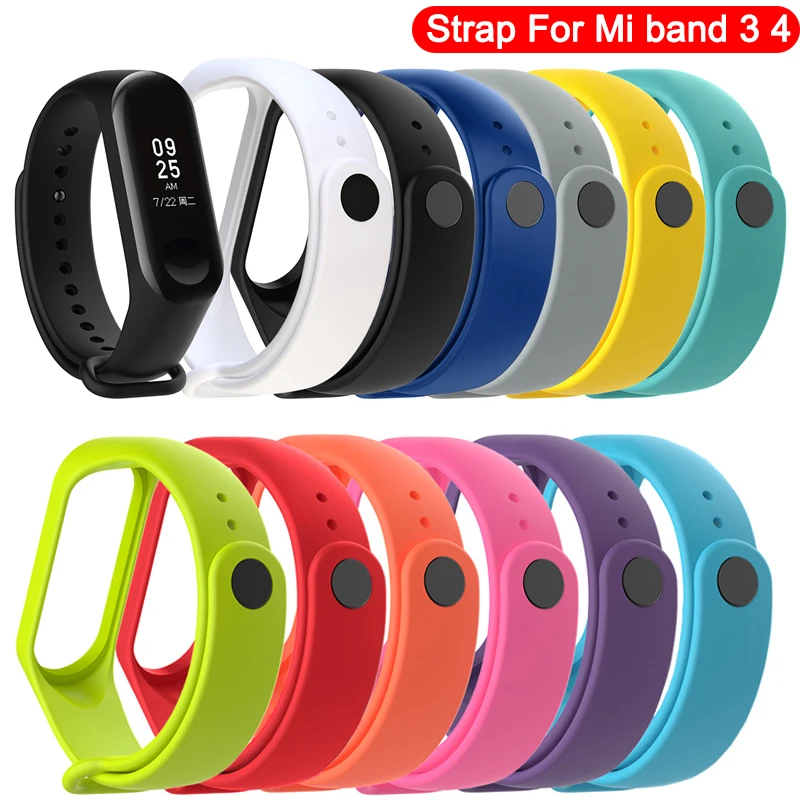 Запасной ремешок для Xiaomi Mi Band 3 correa mi band 4 браслет 3|Смарт-аксессуары| |