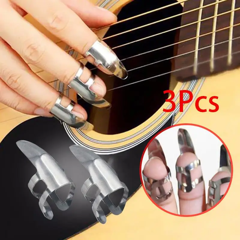 Guitars Fashion Accessories Finger Picks 3PCS 3PCS Plectrums Finger Protector Dobro 2017 Fingerpicks
Guitars Fashion Accessories Finger Picks 3PCS 3PCS Plectrums Finger Protector Dobro 2017 Fingerpicks